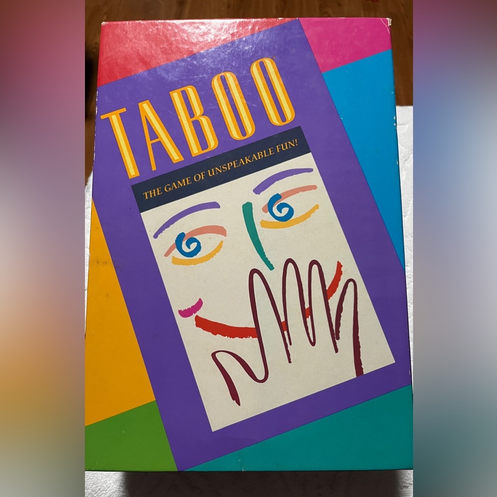 1989 Taboo Party Game - by Milton Bradley Company